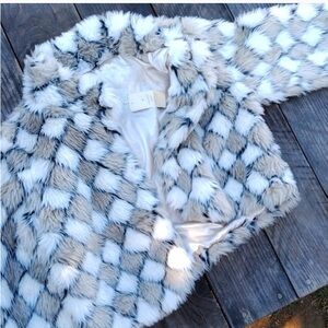 Forever 21 Faux Fur Jacket NWT